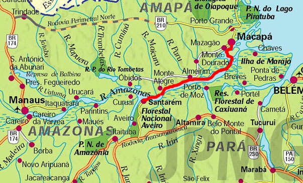 Die Region Maués